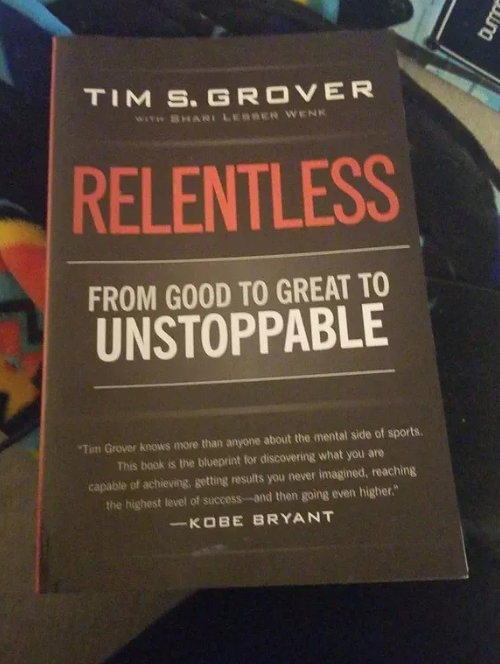 Relentless motivational books for young athletes